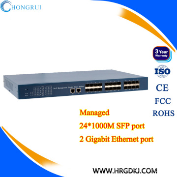 Gigabit-verwaltbarer 24-Port-Ethernet-Switch